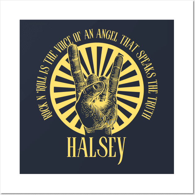 Halsey Wall Art by aliencok